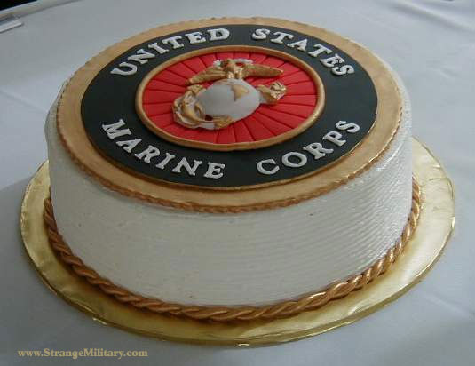 8 Photos of United States Marine Corps Birthday Cakes