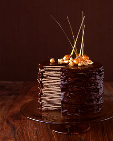 Martha Stewart Chocolate Crepe Cake