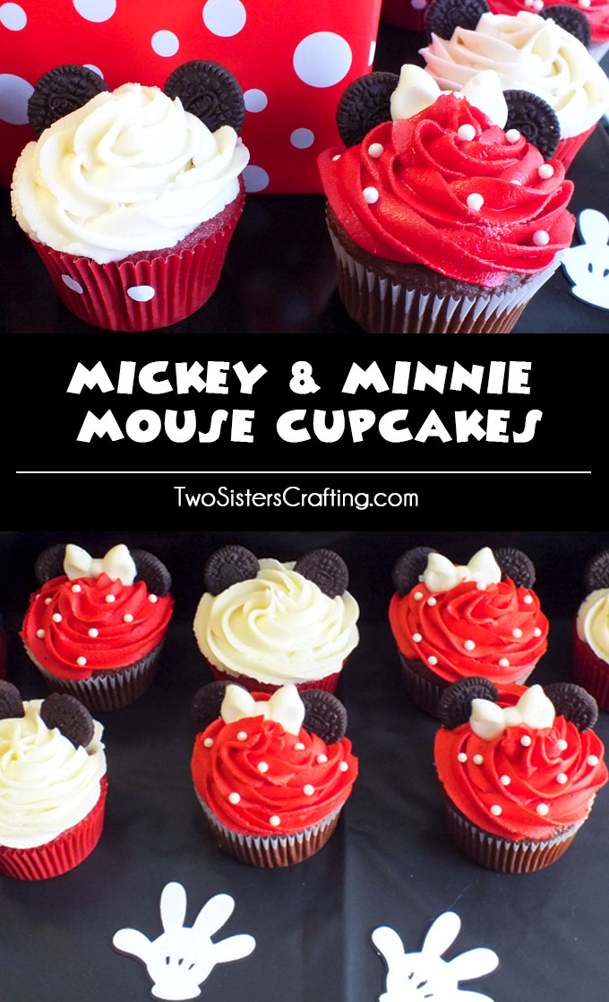 Mickey and Minnie Mouse Cupcake Ideas