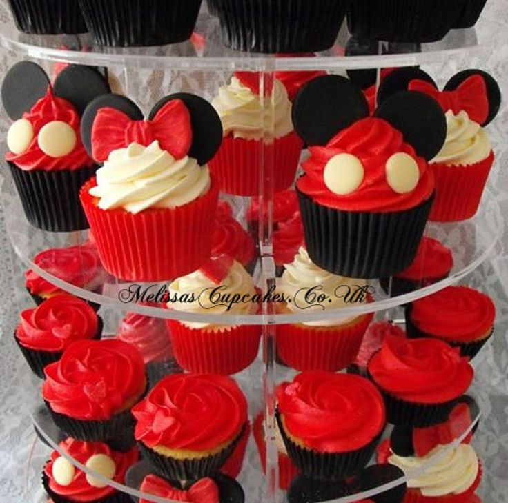 Mickey and Minnie Mouse Cupcake Ideas