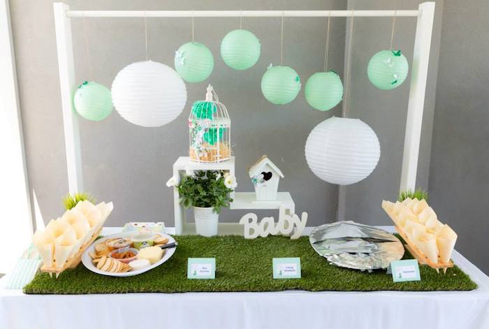 Mint Green Baby Shower Ideas