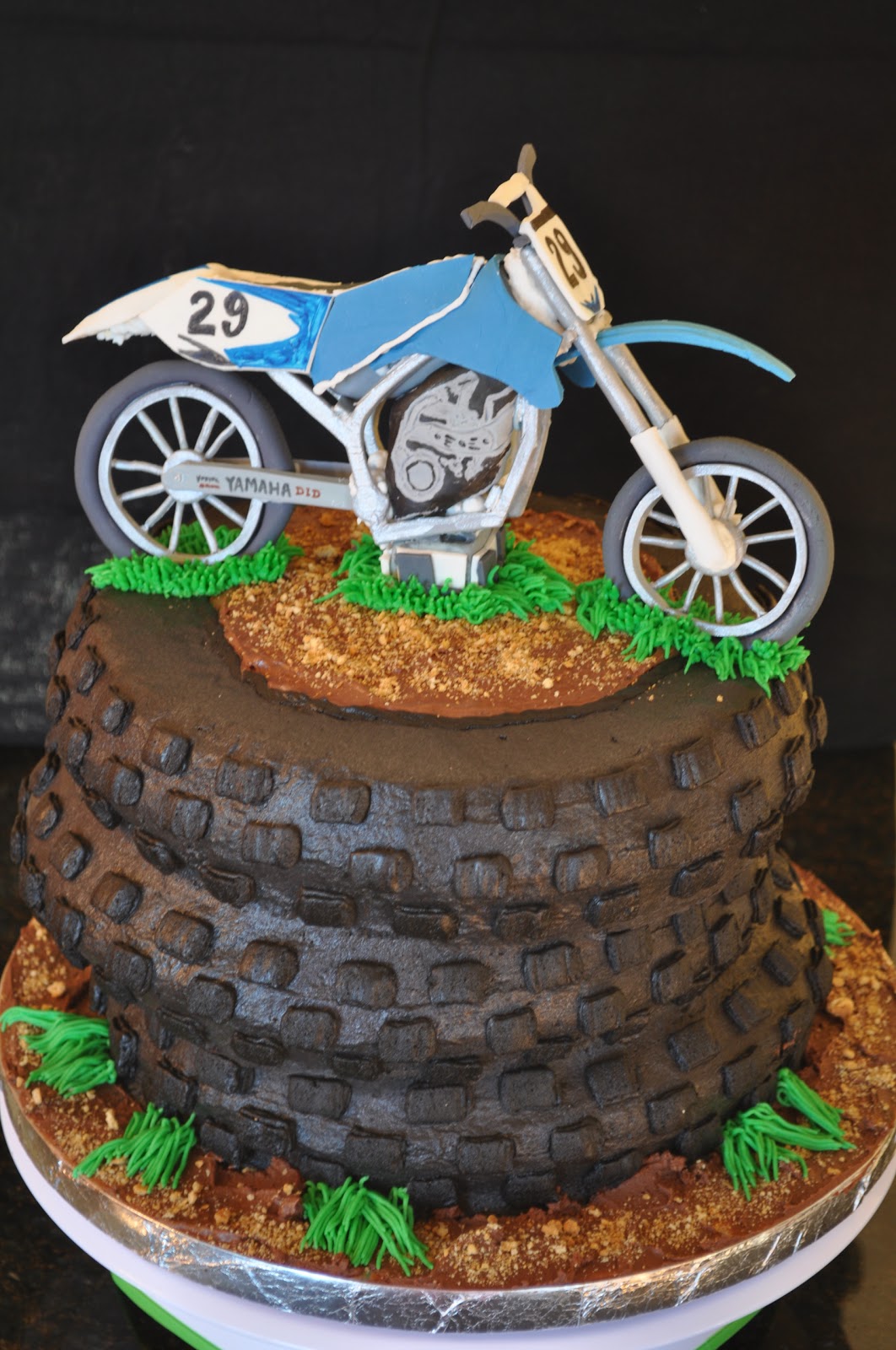 11 Photos of Dirt Bike Birthday Cakes