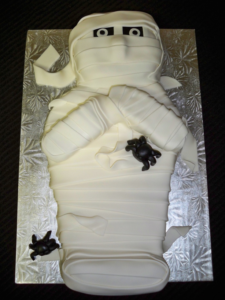 Mummy Halloween Cake Ideas