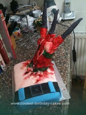 Nightmare On Elm Street Birthday Cake