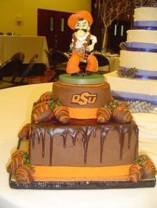 Oklahoma State University Grooms Cake