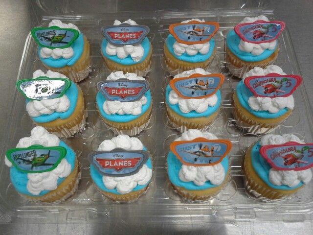 10 Photos of Disney Planes Cupcakes