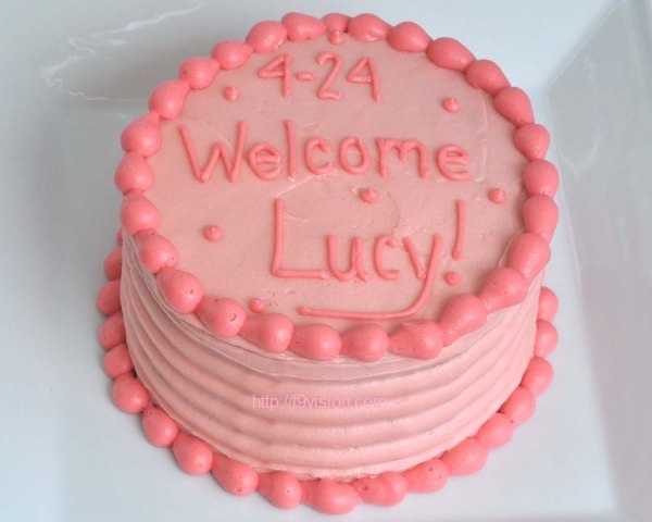 Pink Baby Shower Cake Ideas