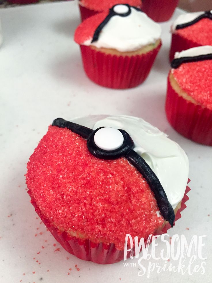 Pinterest Cupcake Pokemon Balls