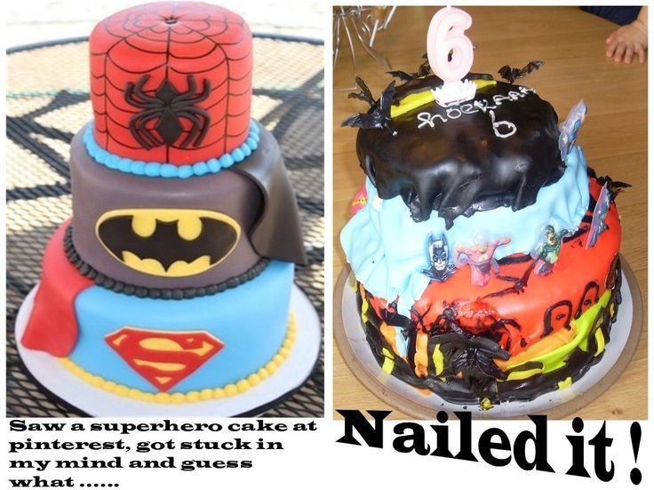 Pinterest Fails Nailed It Cake