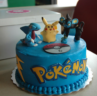 Pokemon Birthday Cake