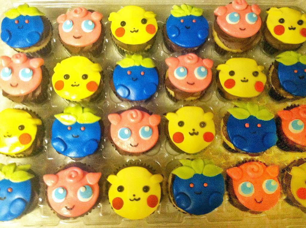 Pokemon Cupcake Cake Ideas