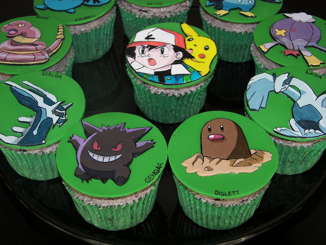 Pokemon Cupcakes