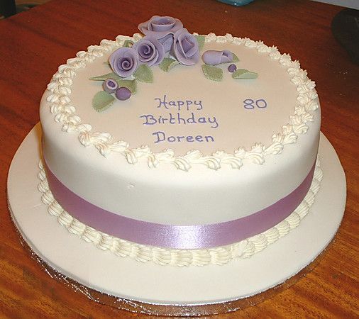 Pretty Birthday Cake