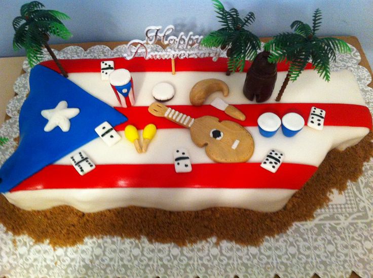 Puerto Rican Birthday Cake