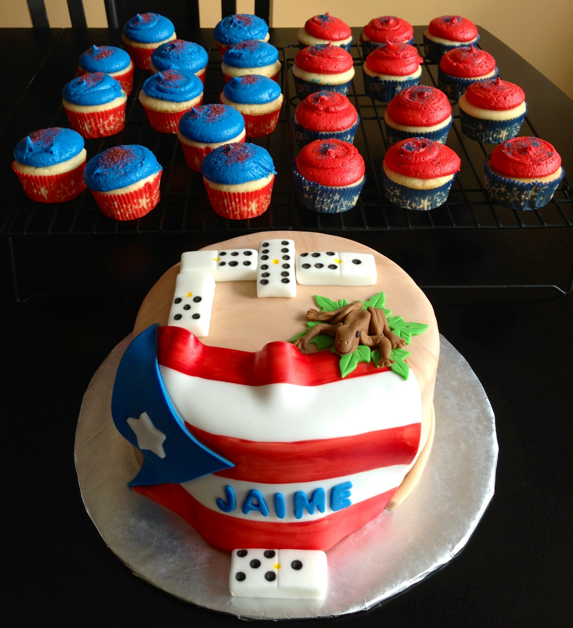 Puerto Rican Birthday Cake