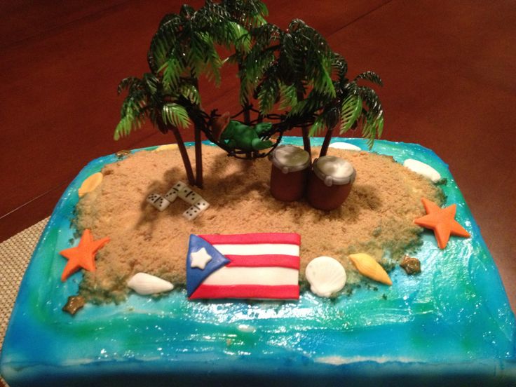 Puerto Rican Birthday Cake