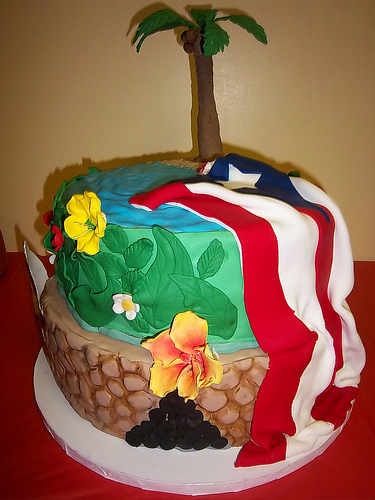 Puerto Rican Birthday Cake