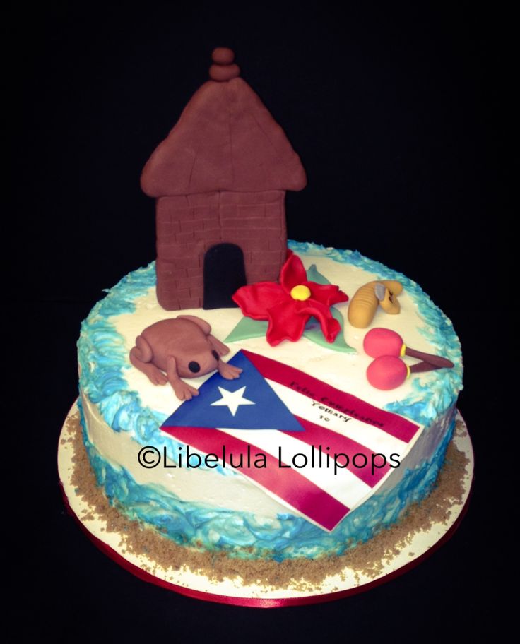 Puerto Rican Birthday Cake