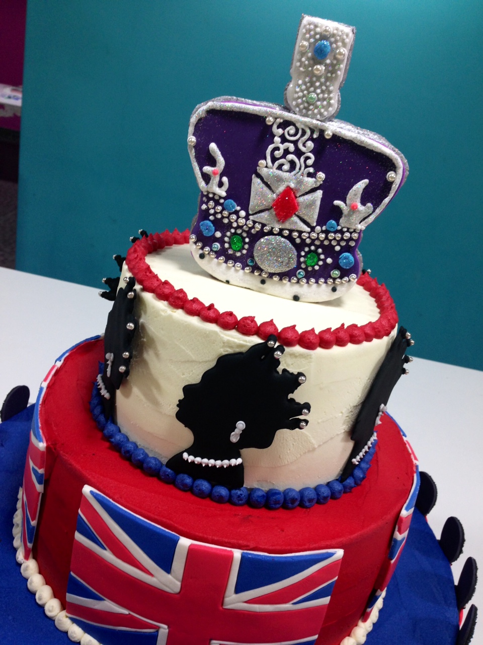 Queen Elizabeth Birthday Cake