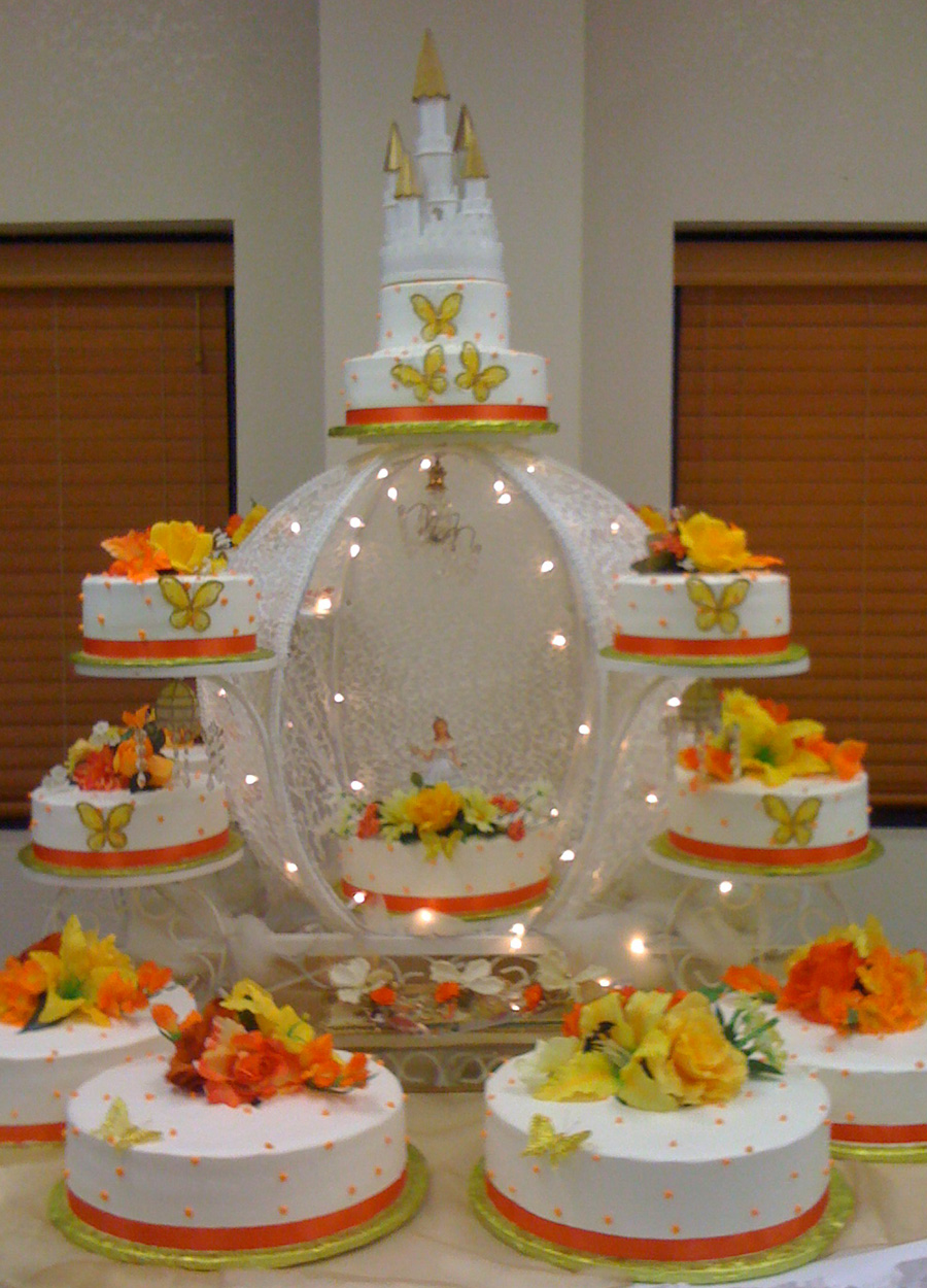 Quinceanera Carriage Cake