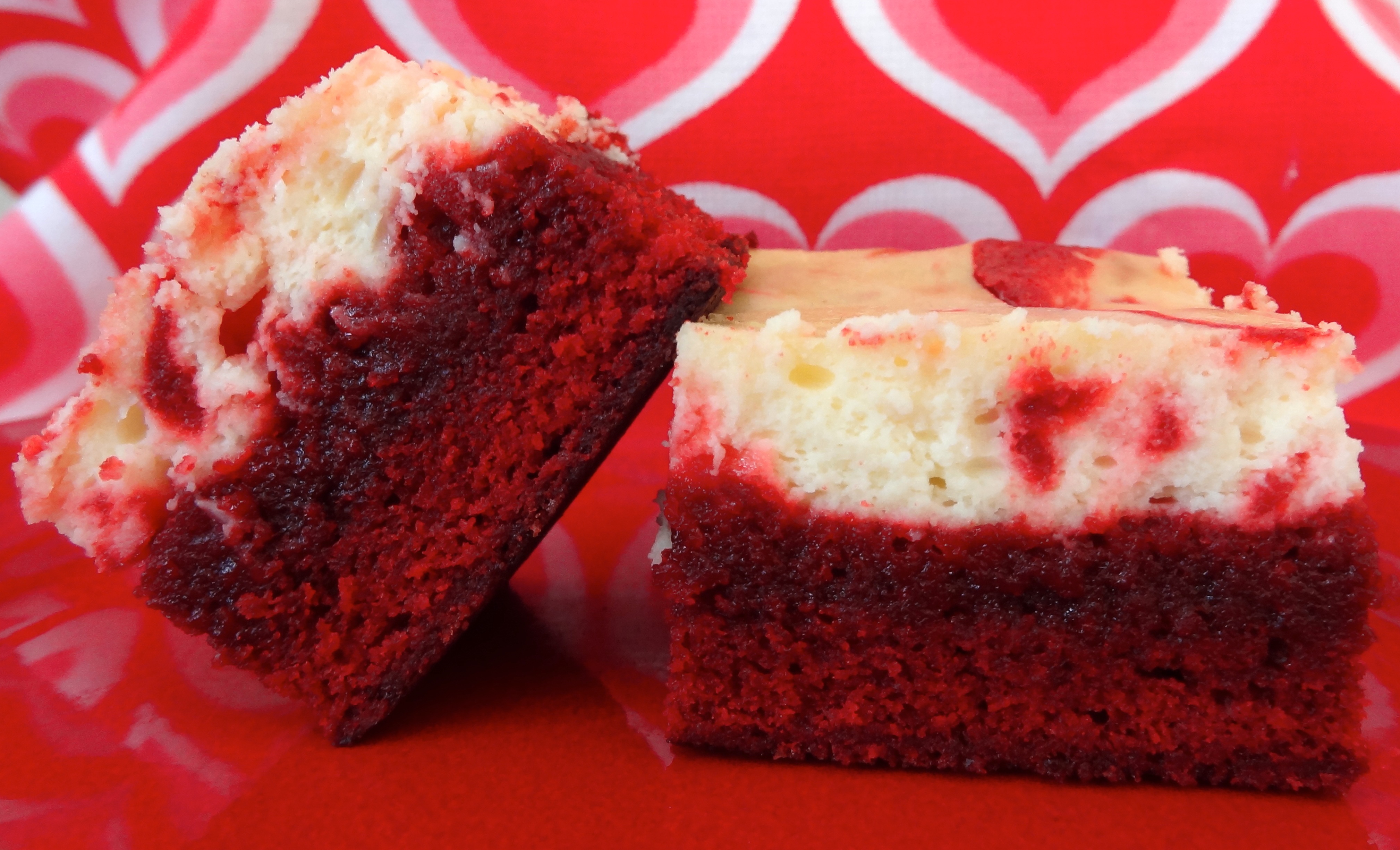 Red Velvet Cheesecake Brownies