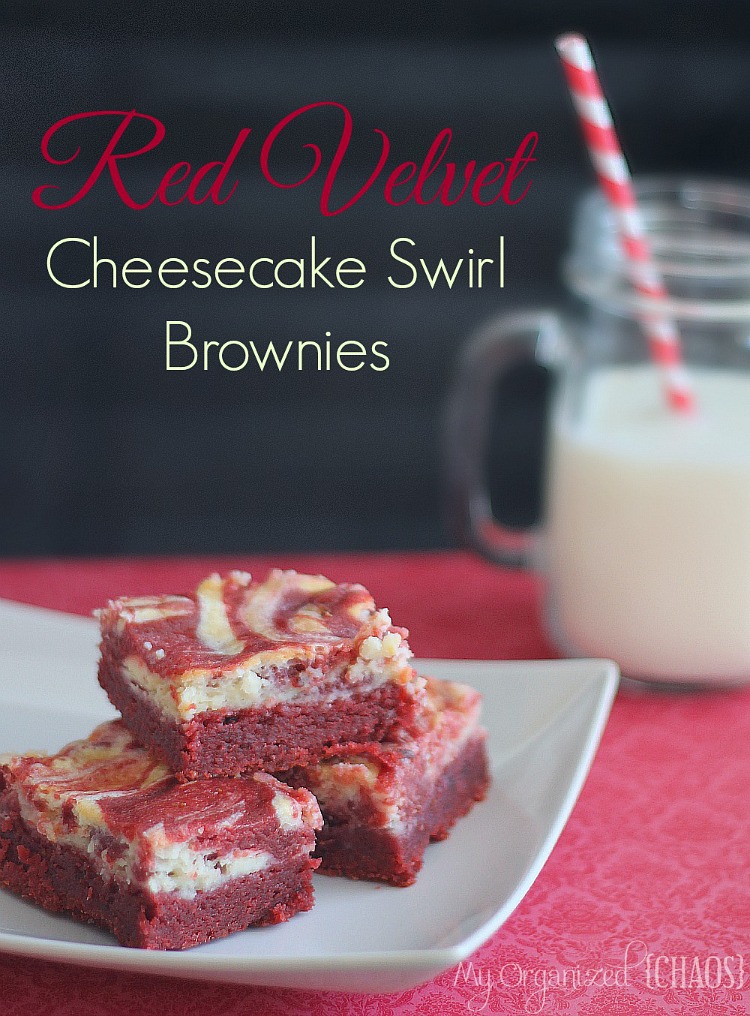 Red Velvet Cheesecake Brownies