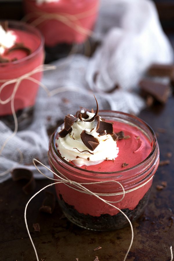 Red Velvet Mini Cheesecakes