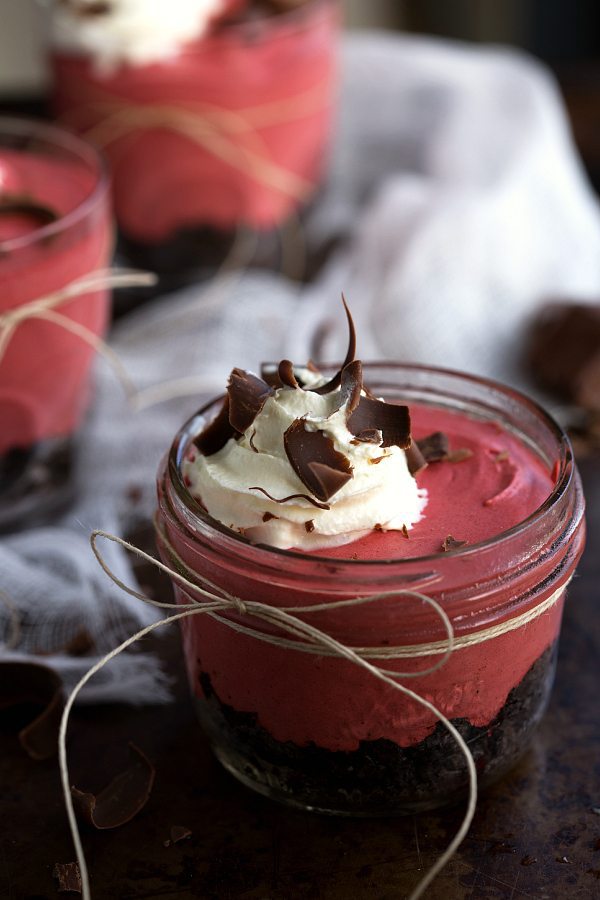 Red Velvet Mini Cheesecakes