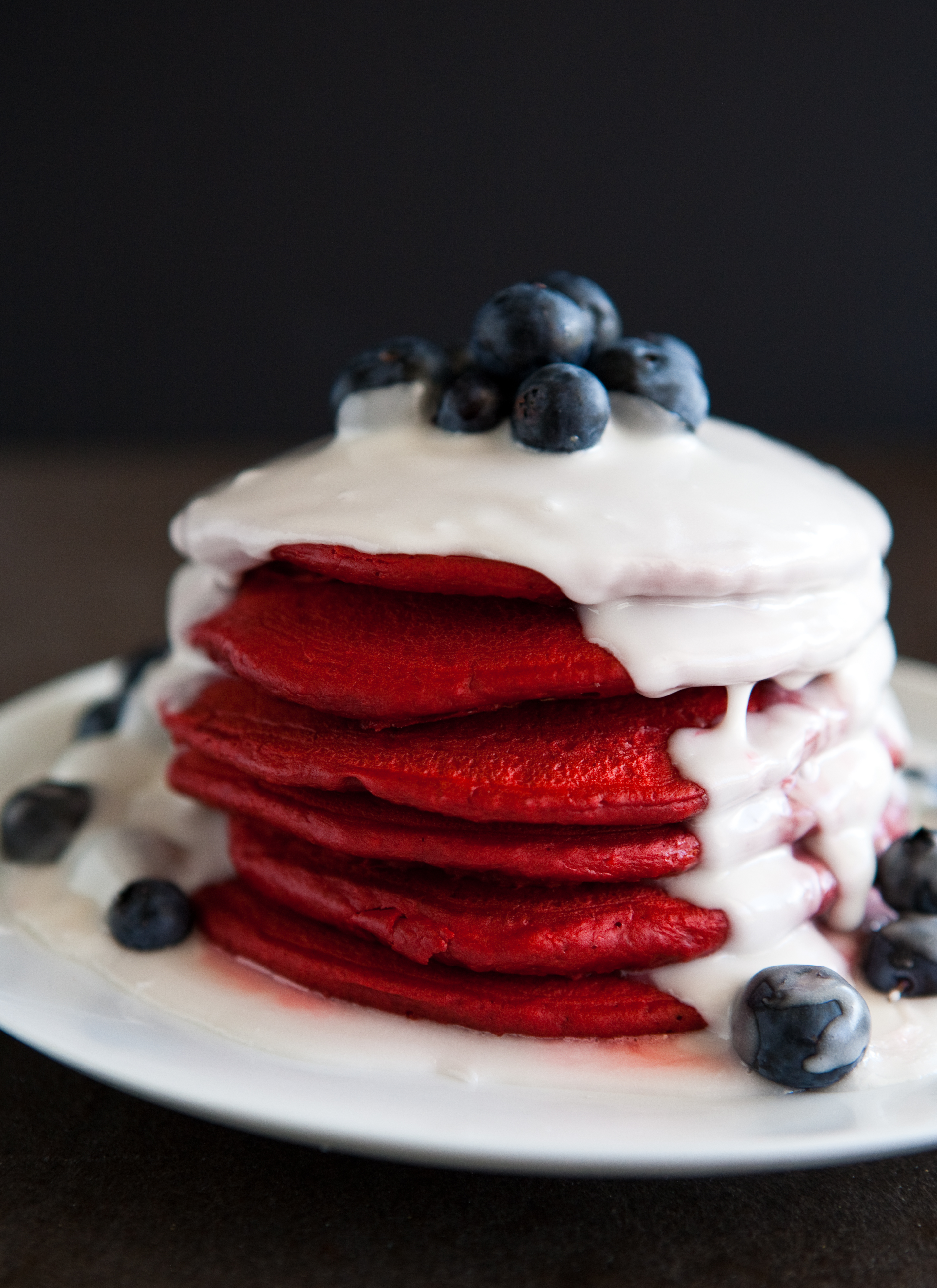 Red Velvet Pancakes Recipe