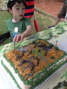 Sheet Cake Birthday Party