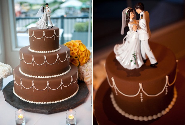 Stylish Eve Wedding Cake