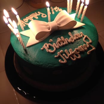 Tiffany Birthday Cake