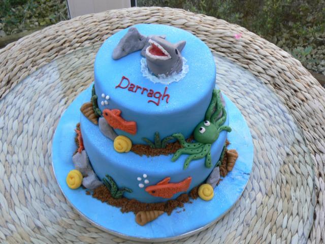 Underwater-Themed Cakes