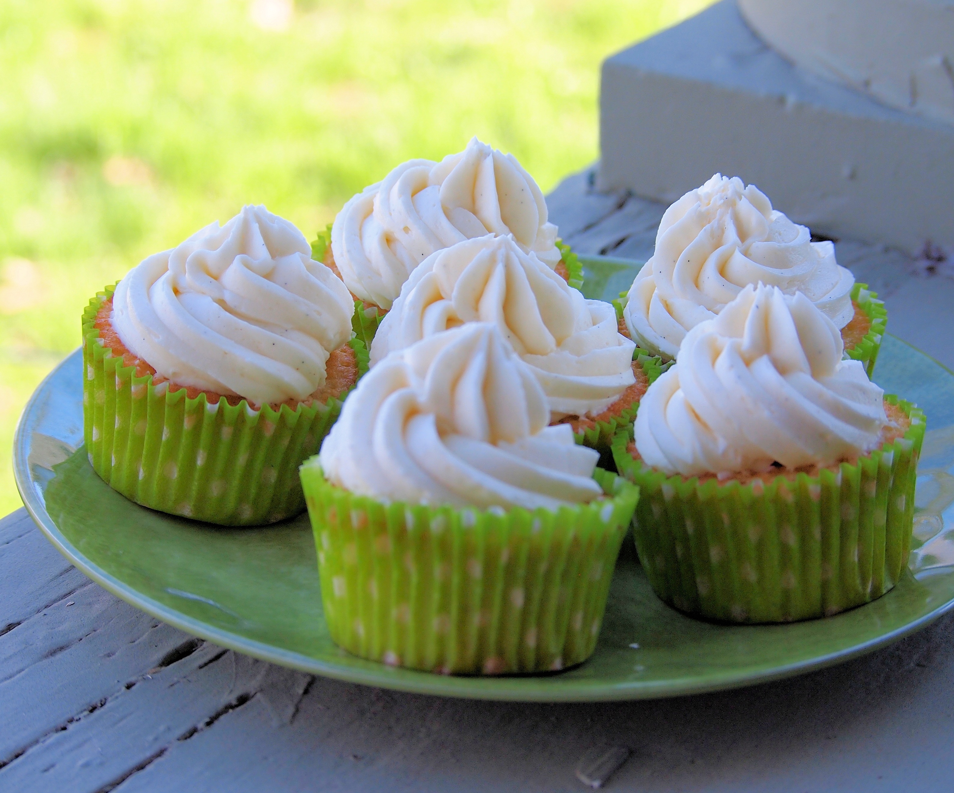 Vanilla Bean Cupcake with Buttercream