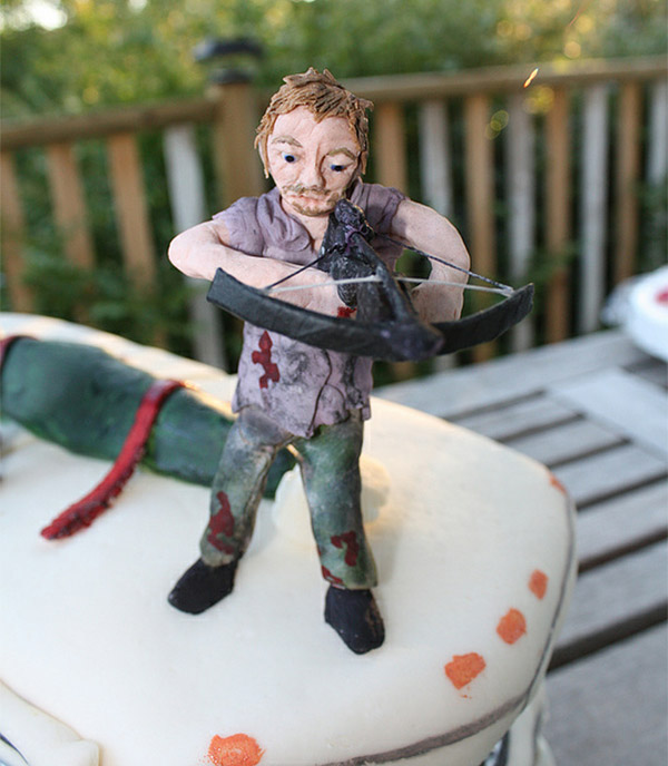 Walking Dead Happy Birthday Cake