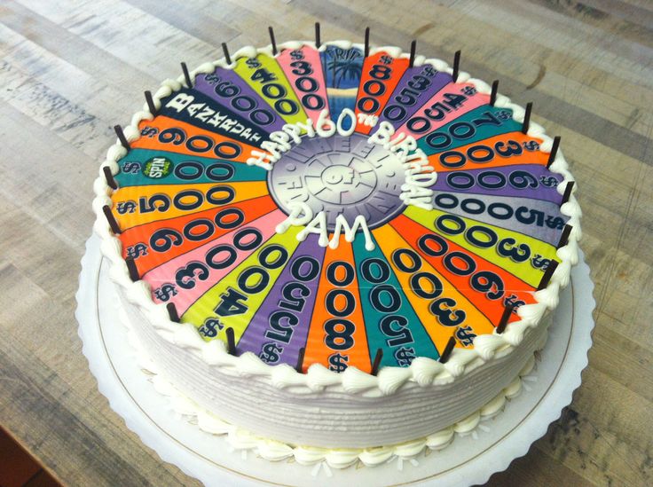 Wheel of Fortune Cake