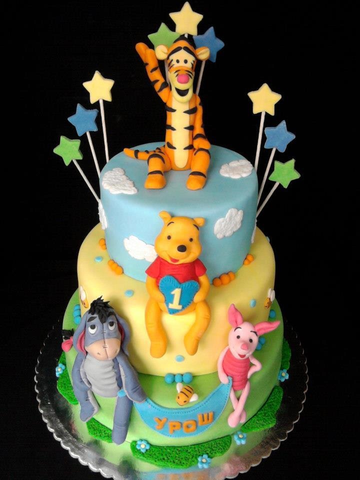 Winnie the Pooh Birthday Cake