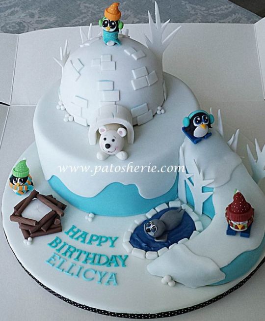 Winter Wonderland Cake