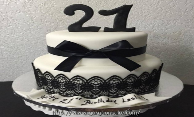 21st Birthday Cake