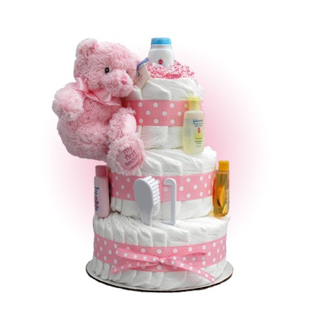 3 Tier Diaper Cake