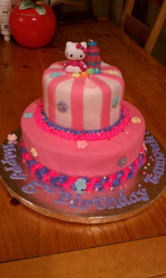 5 Year Old Girl Birthday Cake