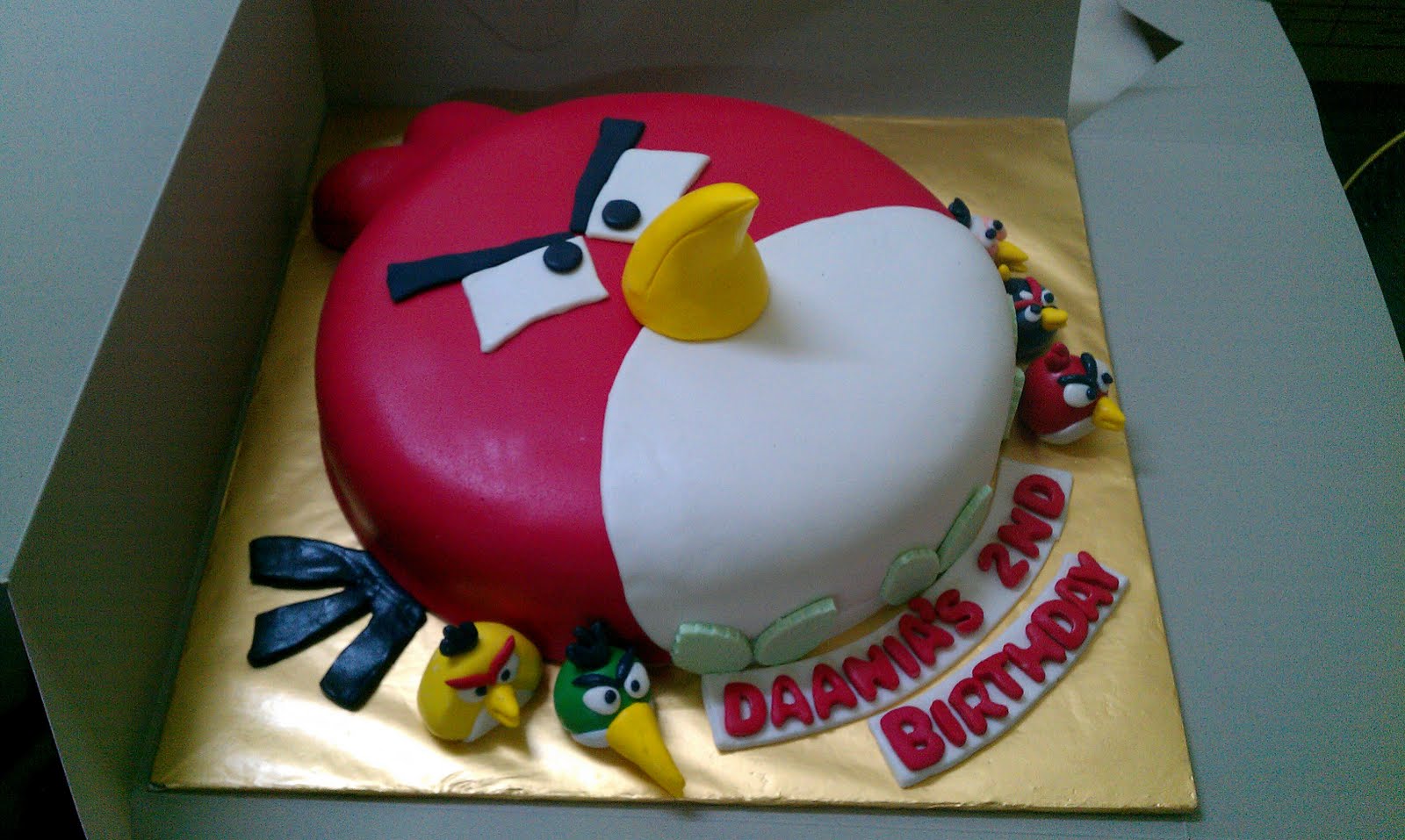 Angry Birds Cake Idea