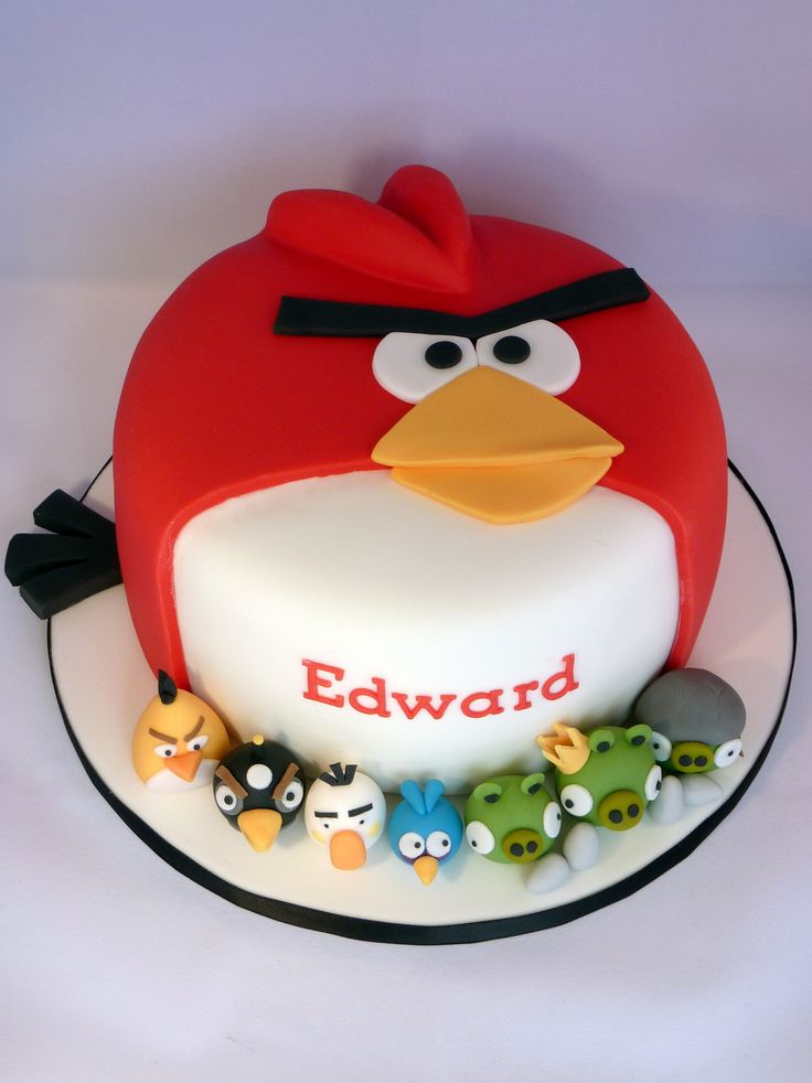 Angry Birds Cake