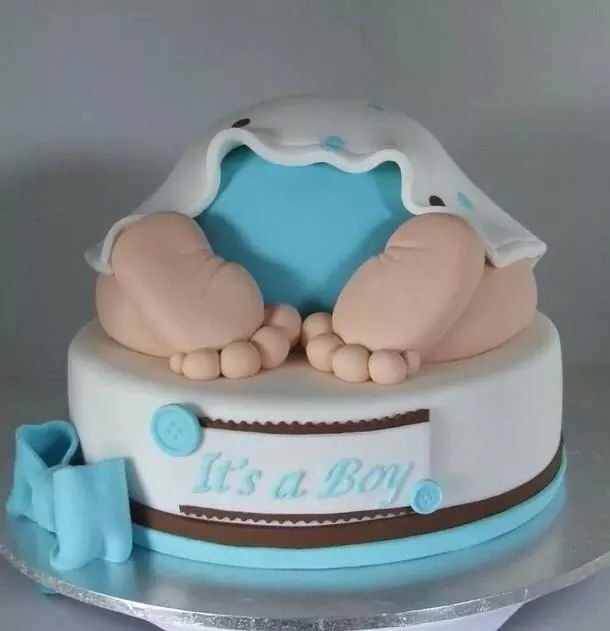 Baby Bottom Cake