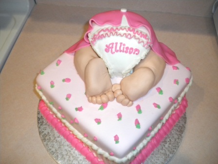 Baby Feet Cake