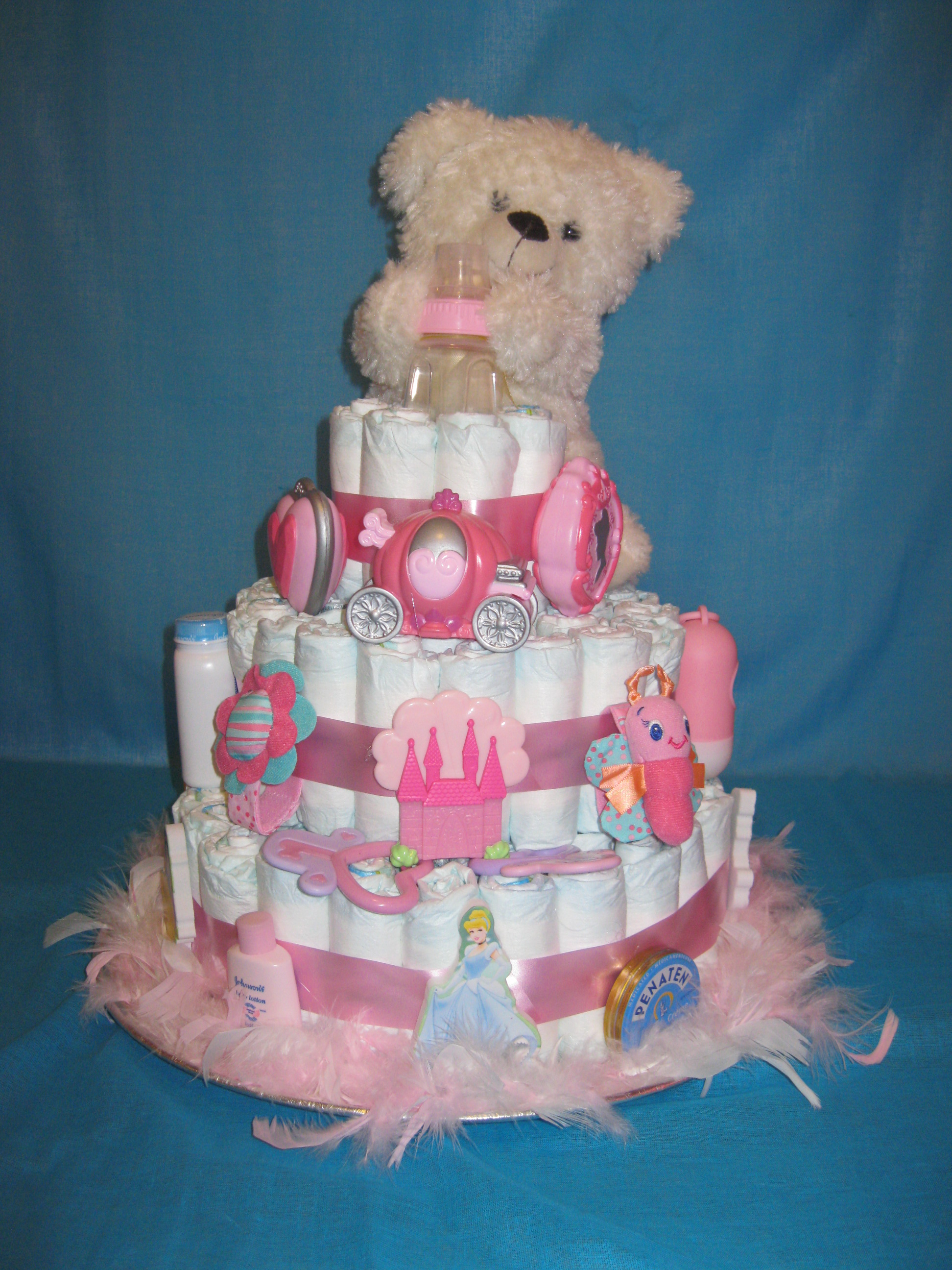 Baby Princess Diaper Cakes