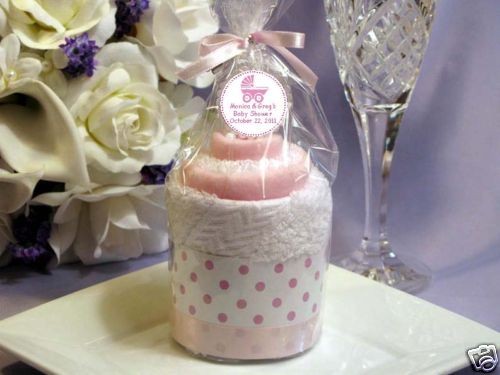 Baby Shower Cupcake Towel Favors