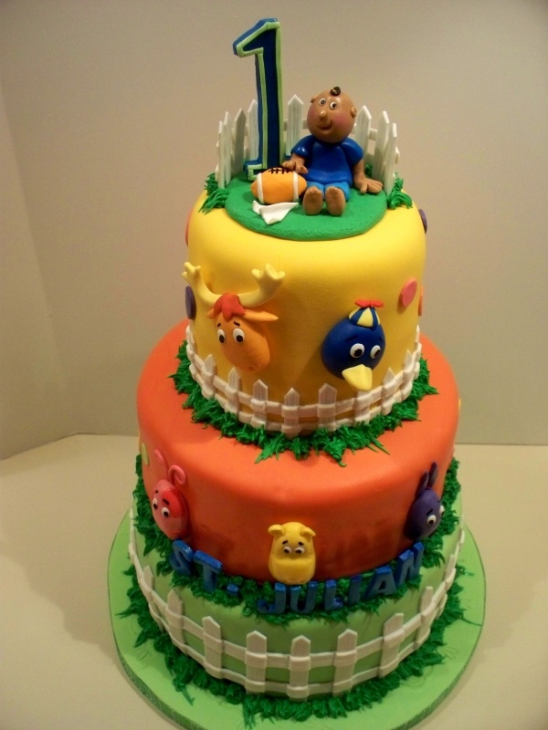 Backyardigans Birthday Cake- Love