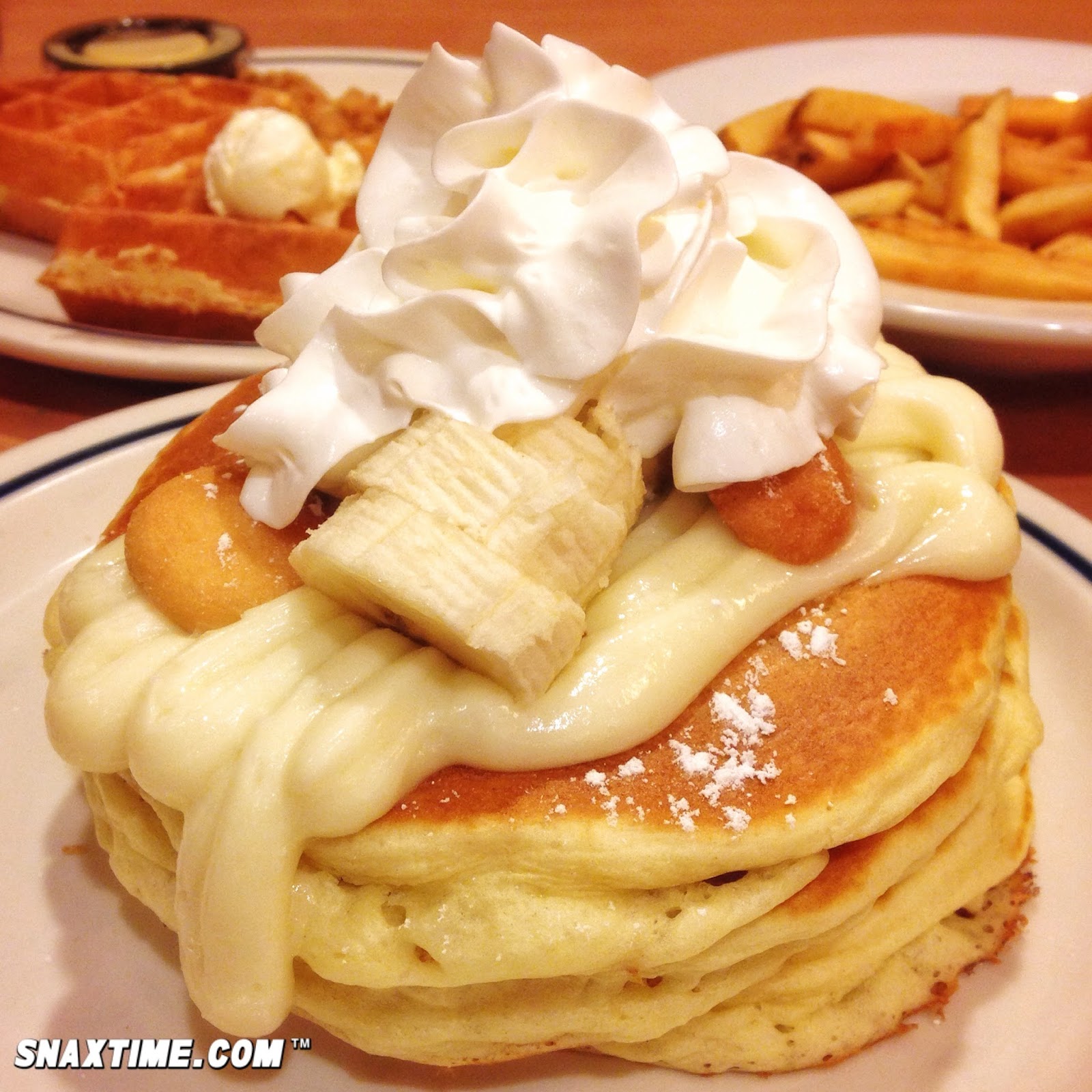 Banana Pudding Pancakes