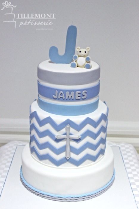 Baptism Cross Cakes Ideas